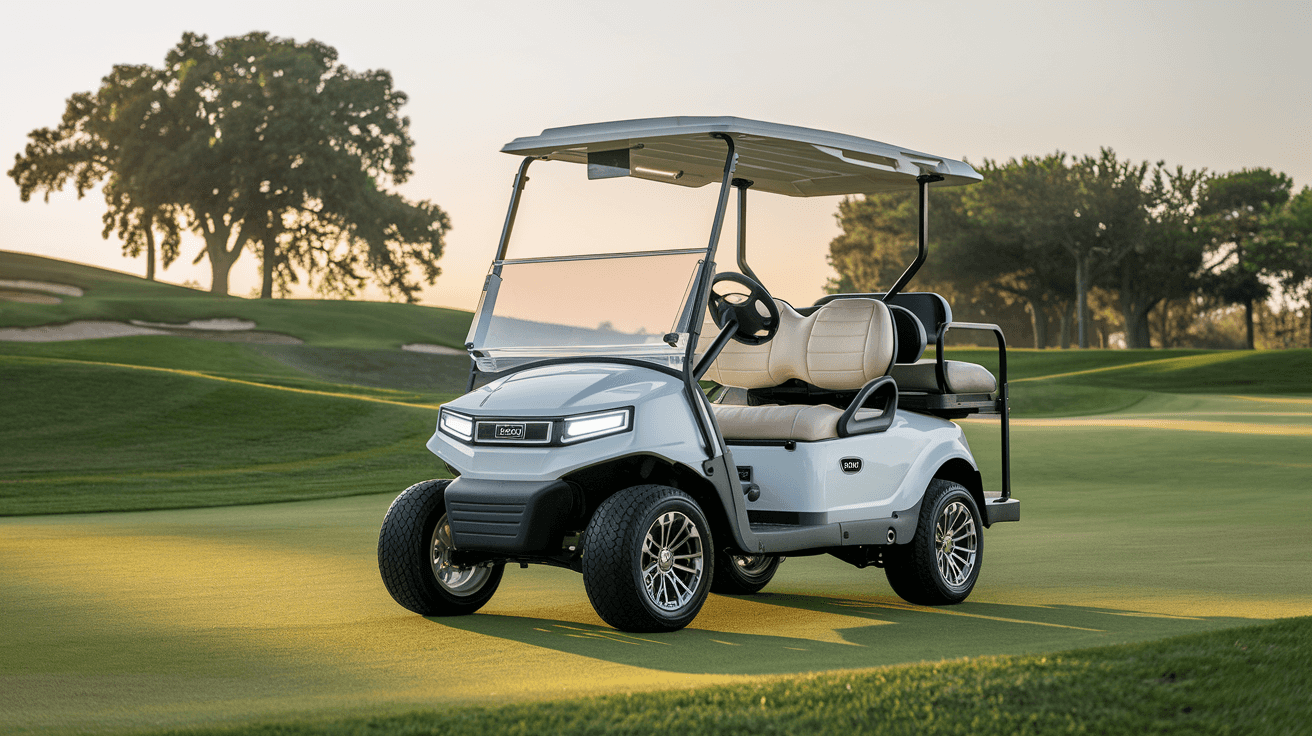 Billede der illustrerer bedste golfvogn