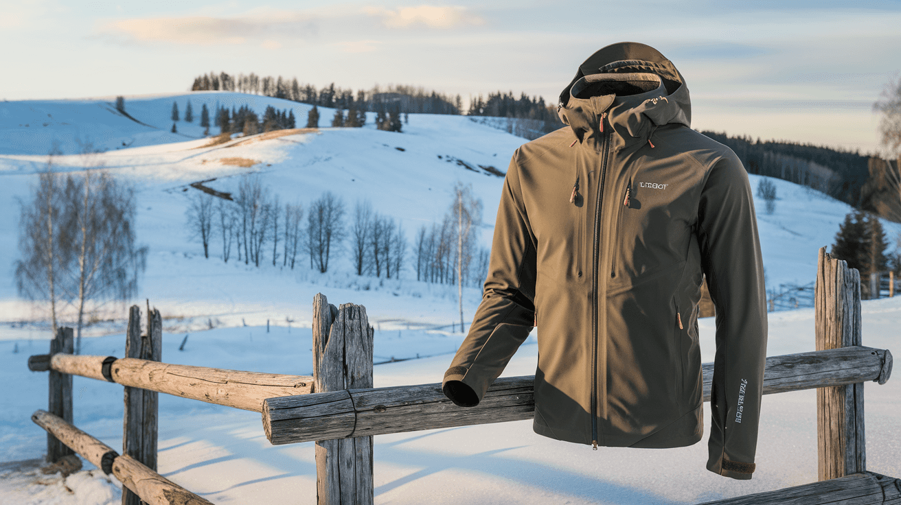 Billede der illustrerer bedste skaljakke til ski - friluftsliv og udstyr