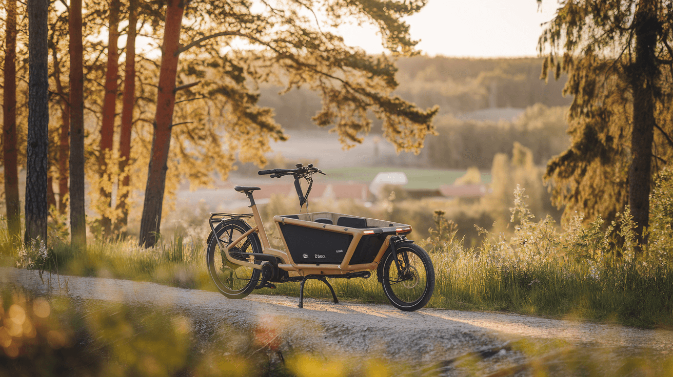 Billede der illustrerer bedste ladcykel med - friluftsliv og udstyr