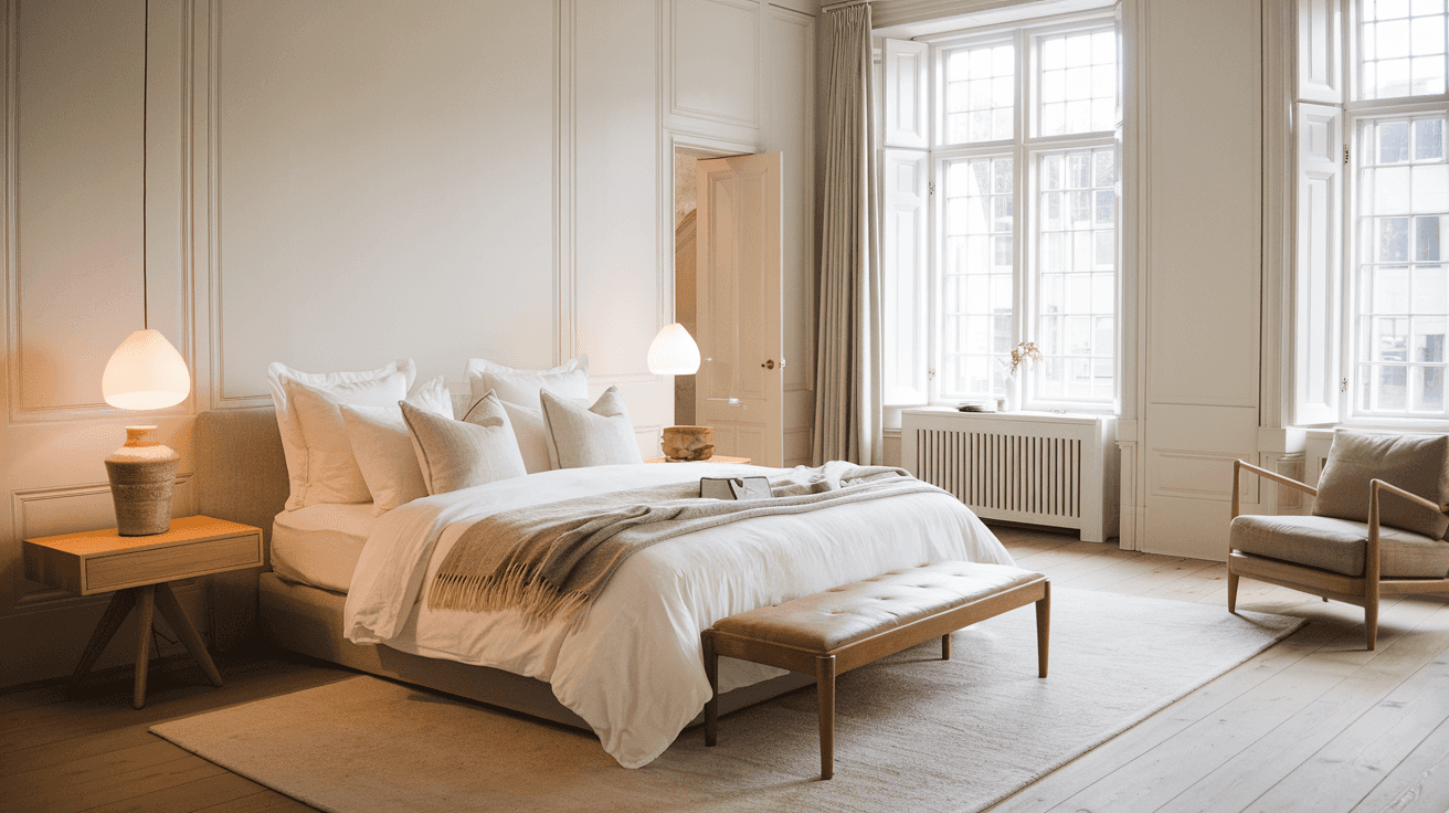 Billede der illustrerer bedste king size seng