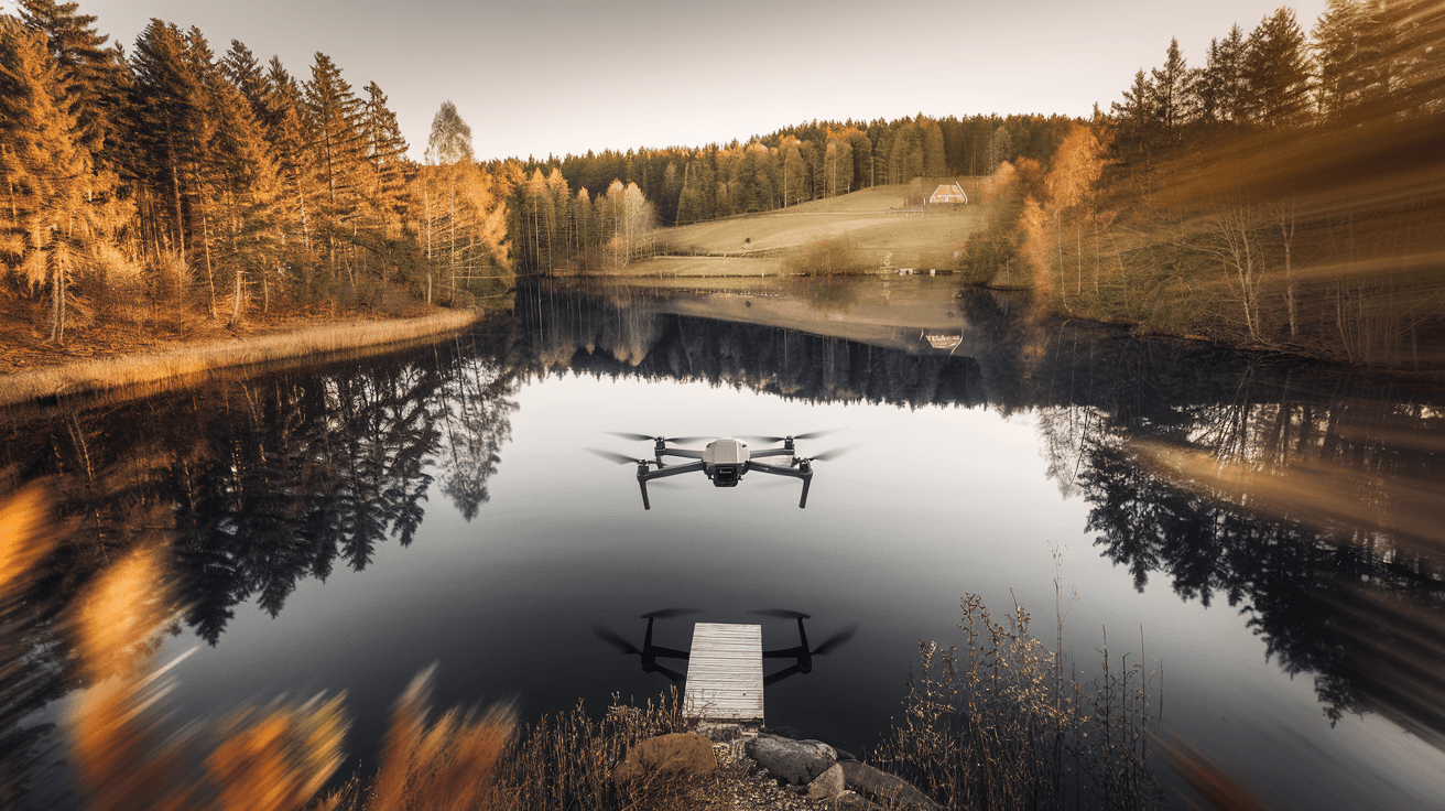 Billede der illustrerer bedste drone - friluftsliv og udstyr