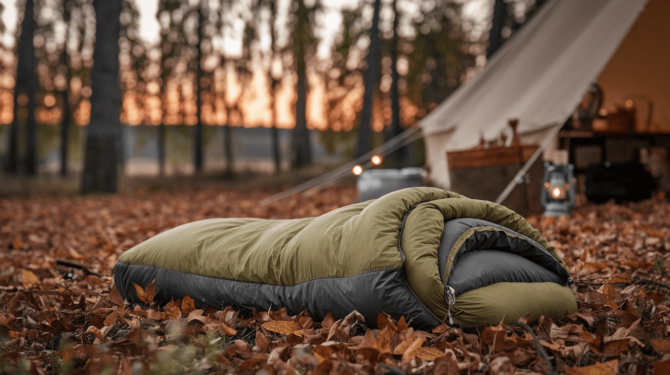 Billede der illustrerer bedste dobbelt sovepose - friluftsliv og udstyr