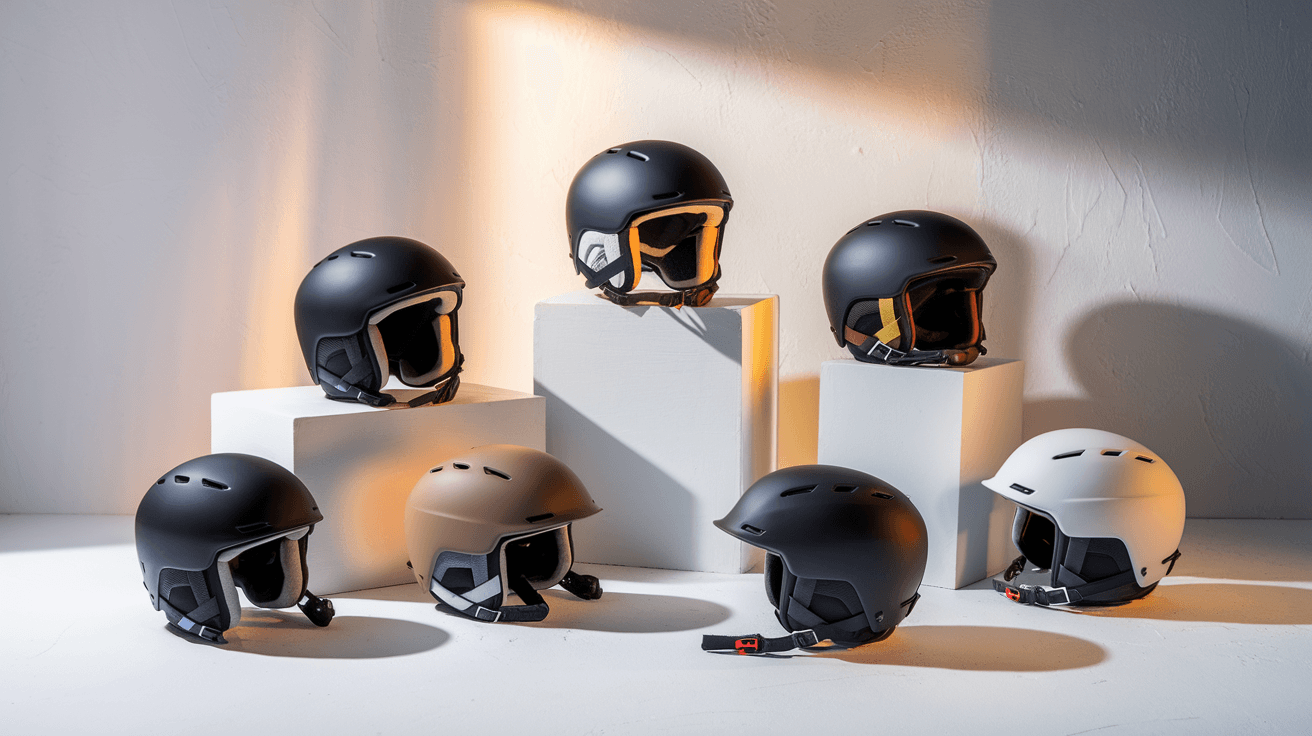 Billede der illustrerer bedste skihjelm