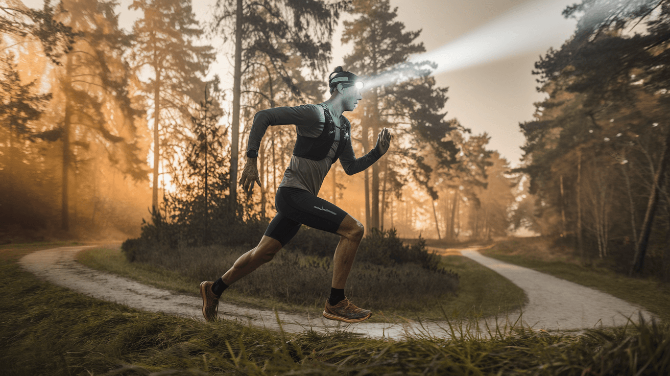 Billede der illustrerer bedste pandelampe til løb - friluftsliv og udstyr