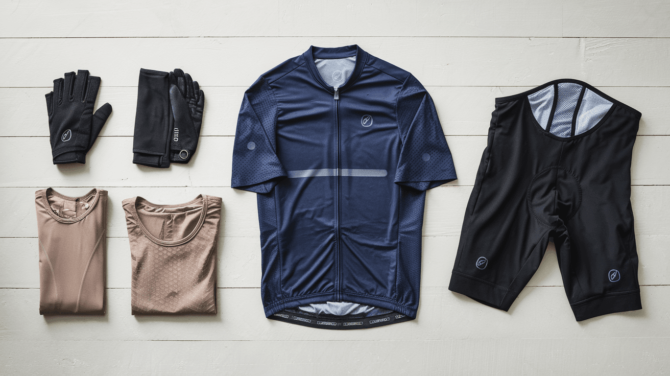 Billede der illustrerer bedste cykeltøj