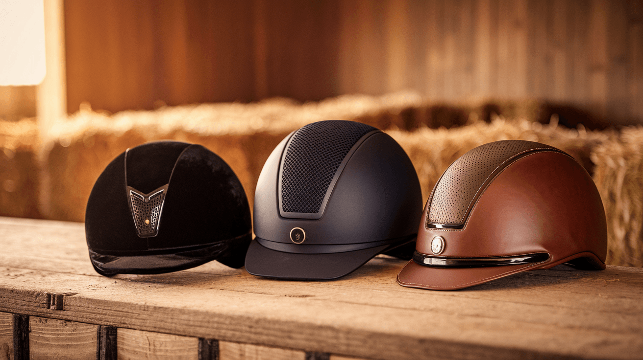 Billede der illustrerer bedste ridehjelm