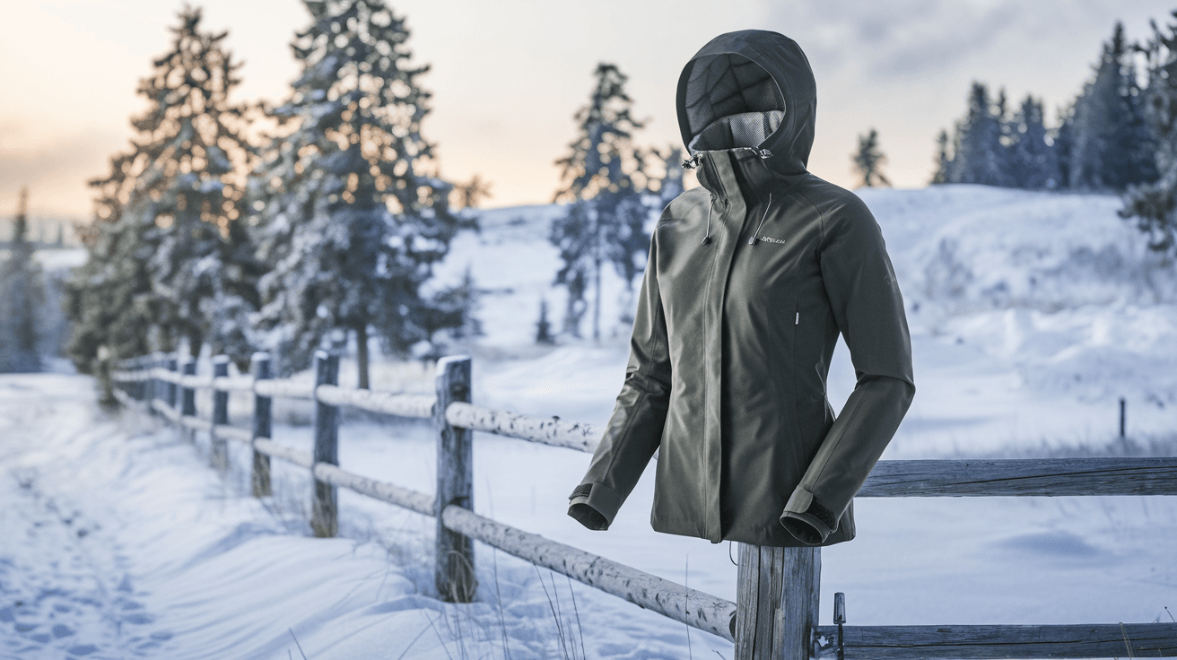 Billede der illustrerer bedste vinterjakke dame test - friluftsliv og udstyr