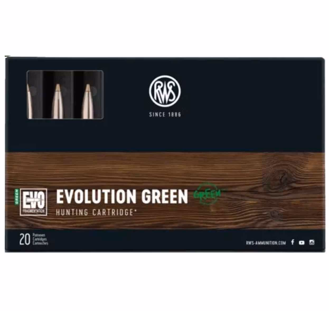 RWS EVO Green ammunition