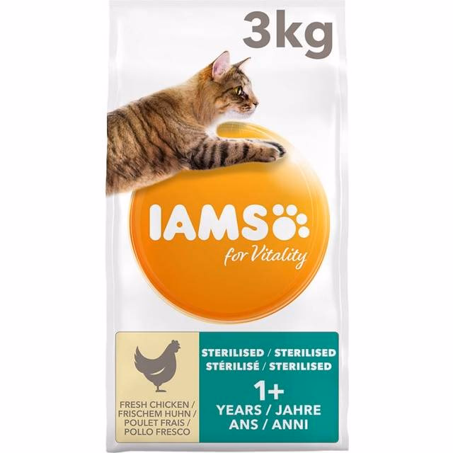 IAMS Vitality Adult Sterilised Chicken kattemad