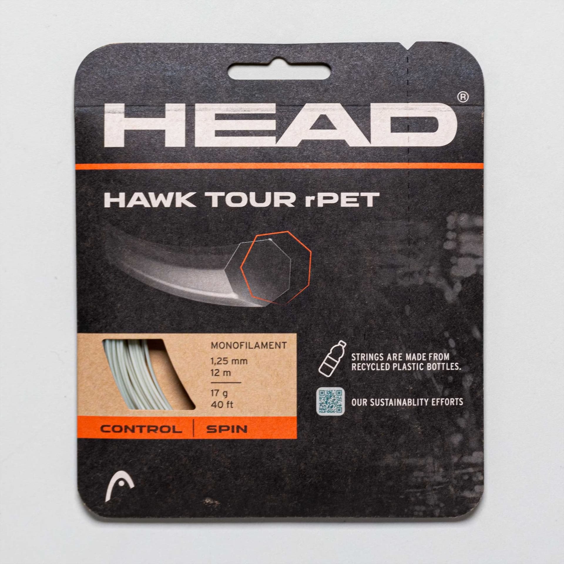 HEAD Hawk Tour rPet tennisstrenge