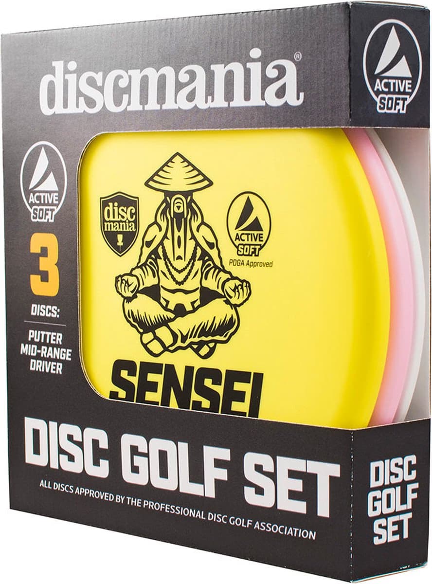 Discmania Active 3 disc golf sæt
