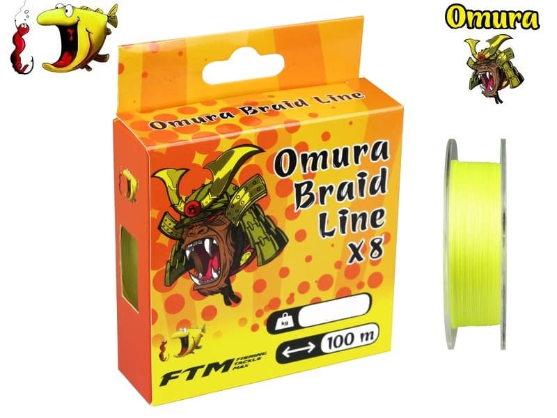 FTM Omura Braid Line X8 fletline
