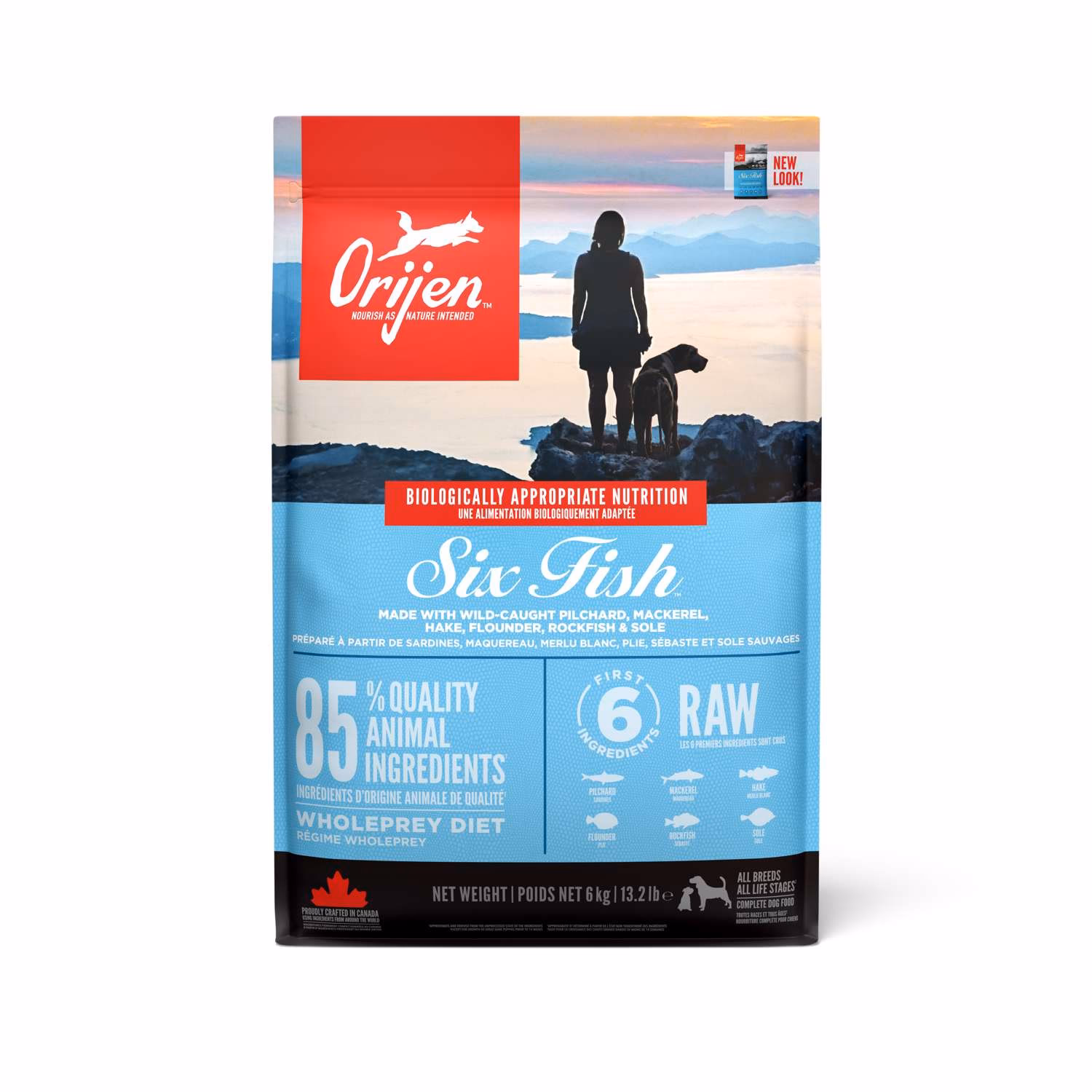 ORIJEN Six Fish hundefoder